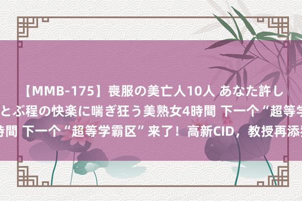 【MMB-175】喪服の美亡人10人 あなた許してください 意識がぶっとぶ程の快楽に喘ぎ狂う美熟女4時間 下一个“超等学霸区”来了！高新CID，教授再添猛将！