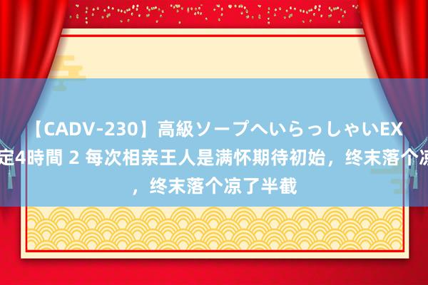 【CADV-230】高級ソープへいらっしゃいEX 巨乳限定4時間 2 每次相亲王人是满怀期待初始，终末落个凉了半截